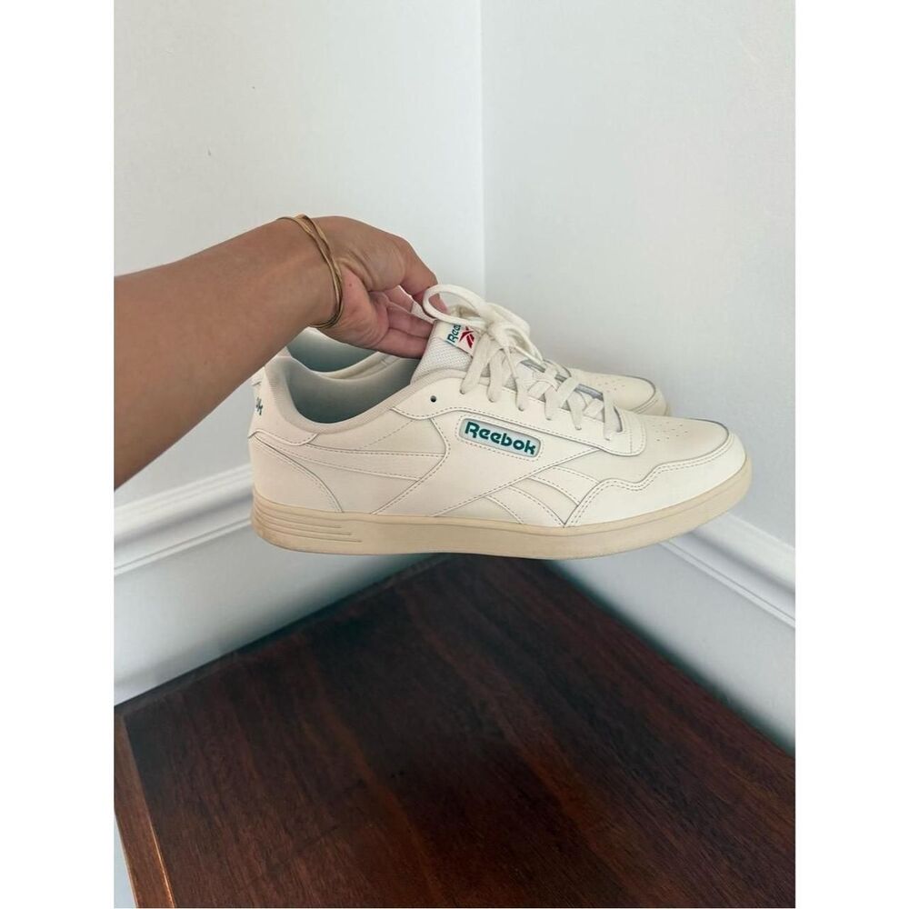 Reebok Men's White and Cream Trainers